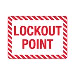 Lockout Point Sign